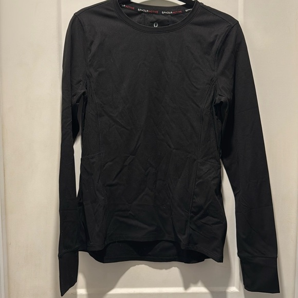 Spyder Athletic Top Size M. Stretch with great details! NWOT - Picture 1 of 7